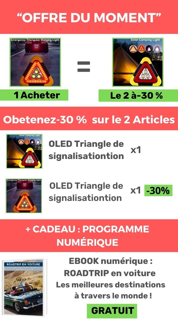 Oled™ - Triangle de signalisation