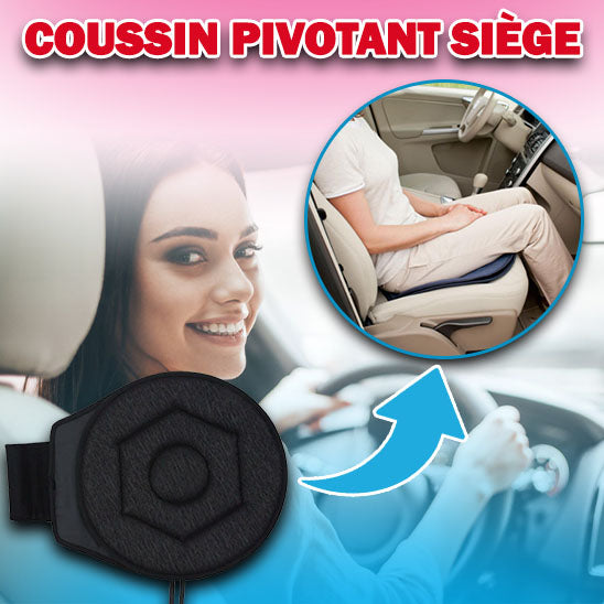 Coussin de siege rotatif  360°